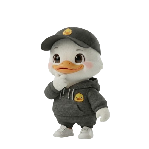 레스덕이 커리어 선택을 고민하는 포즈